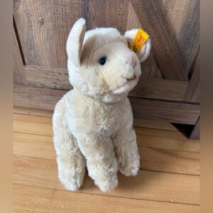 Steiff 22cm Lamby Lamb in cream stuffed animal plush‎